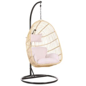 Hangstoel met standaard Natuurlijk CASOLI