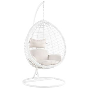Hangstoel met standaard Wit FANO