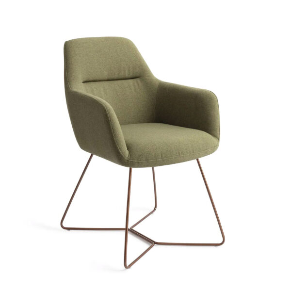 Jesper Home Eetkamerstoel Kinko Beehive Rose Gold