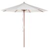 Parasol crème ⌀ 270 cm TOSCANA