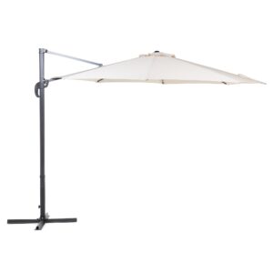 Parasol lichtbeige ⌀ 300 cm SAVONA