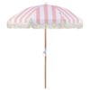 Parasol wit/roze ⌀ 150 cm MONDELLO