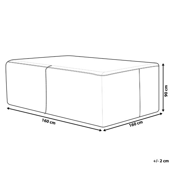 4251682265249 Regenhoes voor tuinmeubelen 160 x 160 x 90 cm CHUVA