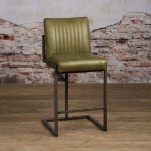 Tower Living Barkruk Ferro (zithoogte 67cm), kleur Groen