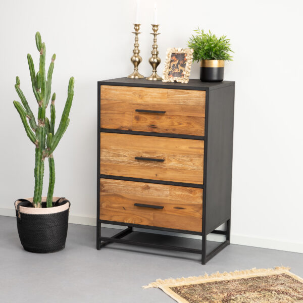 Tower Living Ladekast Felino Teakhout