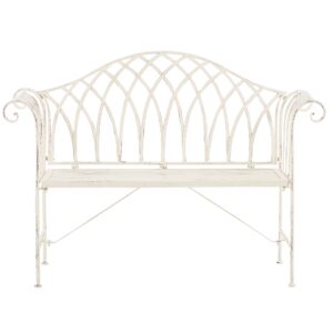 Tuinbank Metaal 130 cm Wit MILAZZO