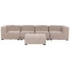 Tuinsofa Polyester Beige AREZZO