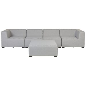 Tuinsofa Polyester Lichtgrijs AREZZO