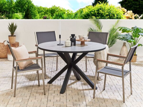 1 x Tafel Grijs