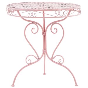 Tuintafel Metaal Roze ALBINIA