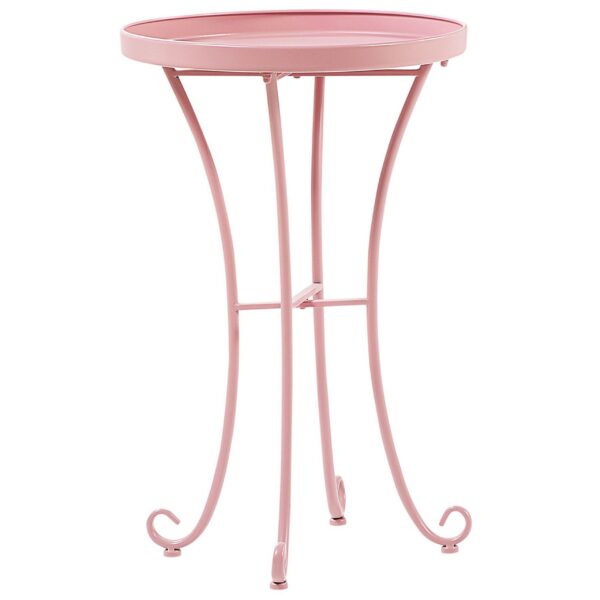 Tuintafel Metaal Roze CAVINIA