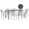 Tuintafelset Steen Wit GROSSETO